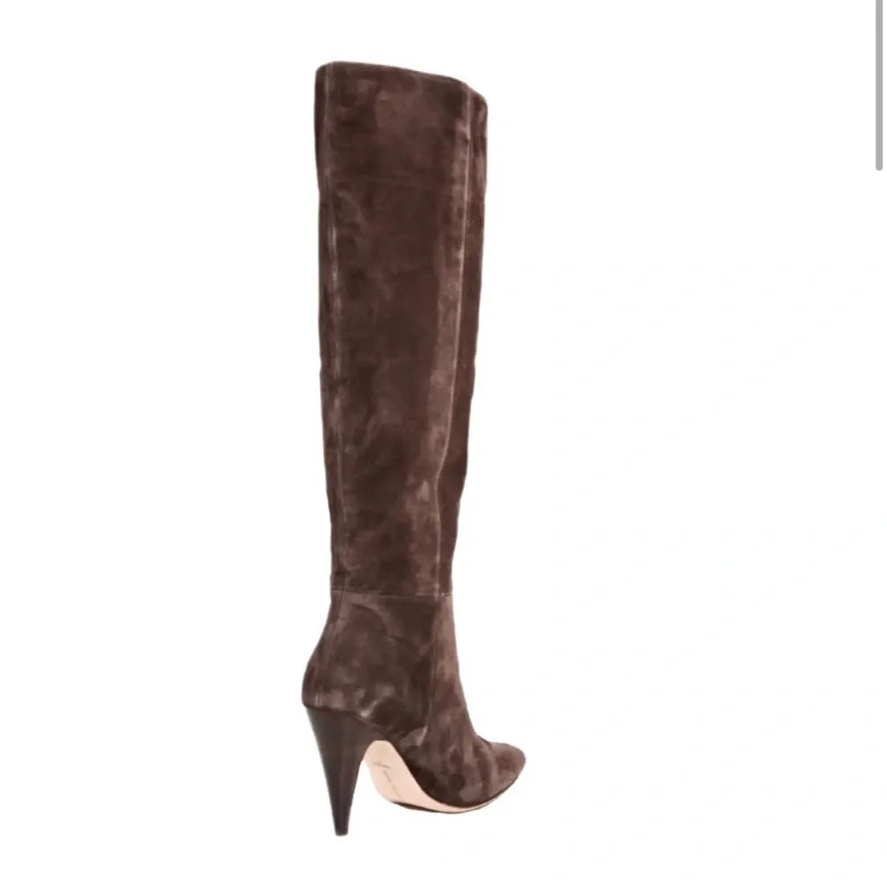 Veronica Beard Sanzi Suede Boots - Picture 3 of 4